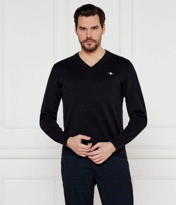 

Свитер Regular Fit Gant, черный