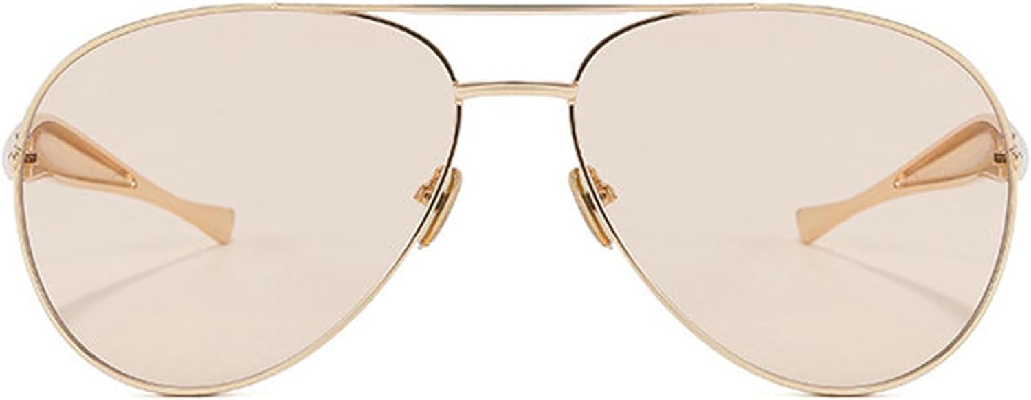 

Хелена Роскошные большие металлические солнцезащитные очки-пилот для женщин, модные винтажные зеленые солнцезащитные очки для мужчин и женщин, очки для путешествий UV400 helena, C1