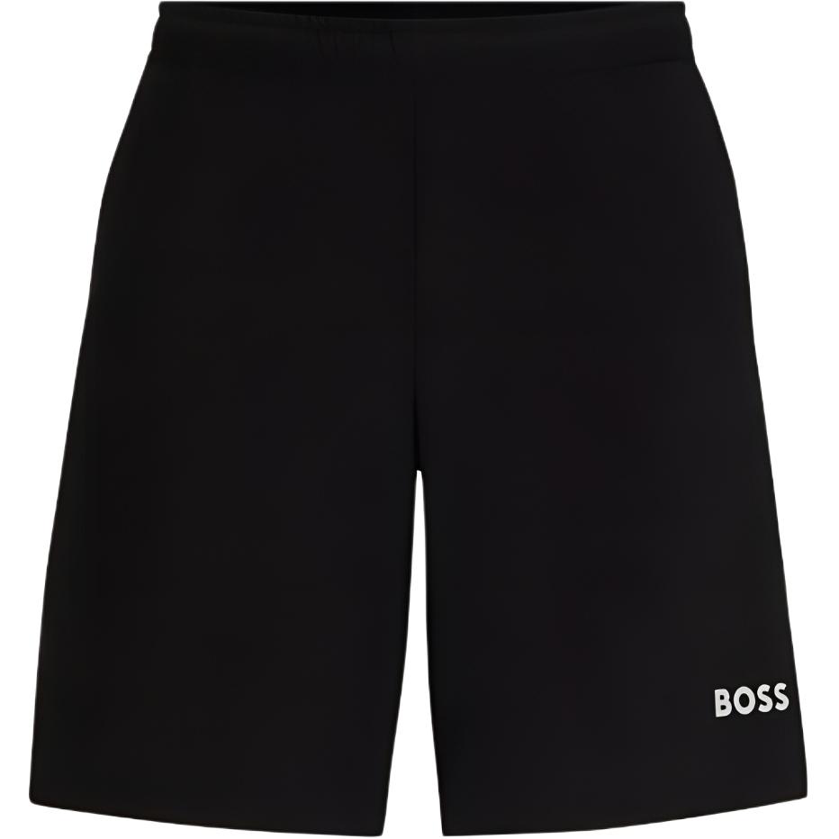 

Шорты с принтом логотипа Tiebreak HUGO BOSS, черные