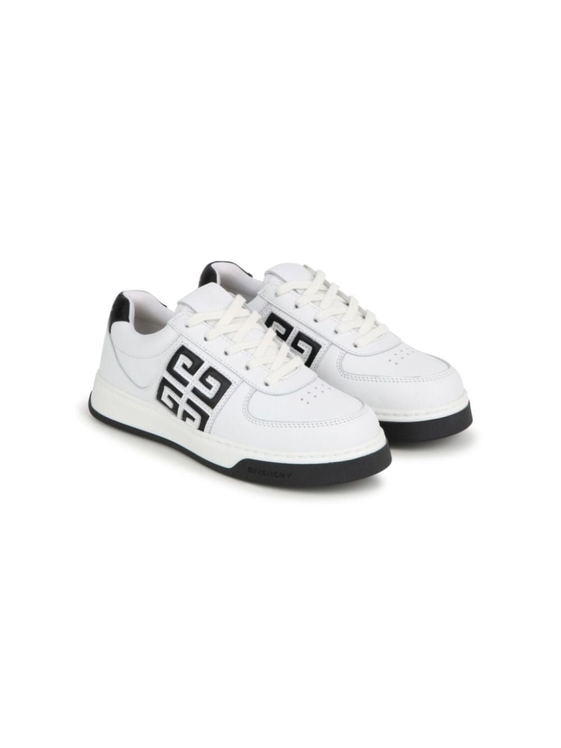 

Givenchy Kids кроссовки с логотипом 4G, белый
