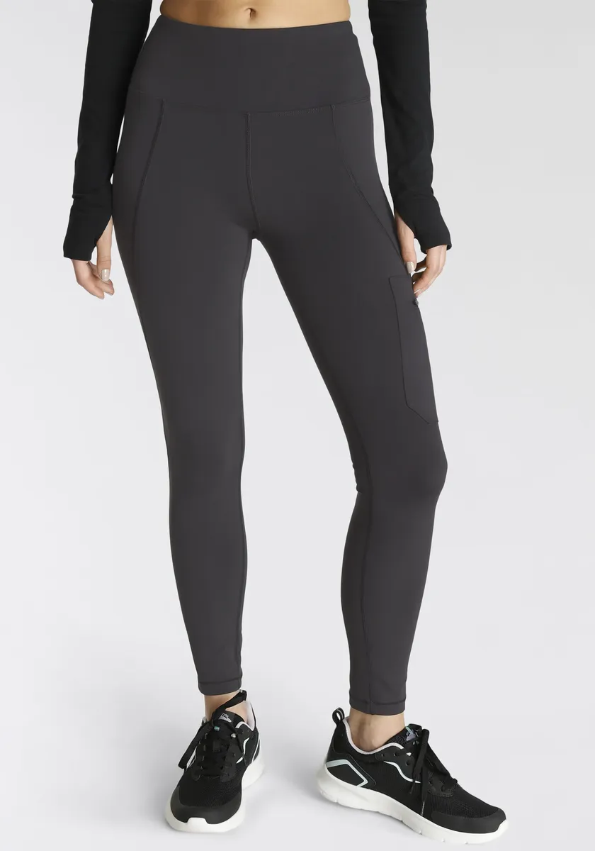 

Функциональные леггинсы KangaROOS, стиль брюк-карго, черный