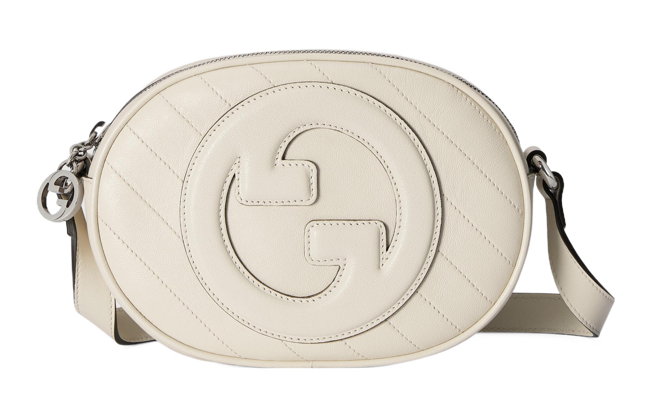 

GUCCI Белый кожаный кроссбоди через плечо для женщин