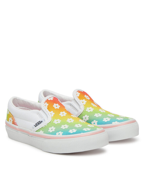Тканевые кроссовки Glow Rainbow True VN000D0JAHP1 Vans, белый — фото 2