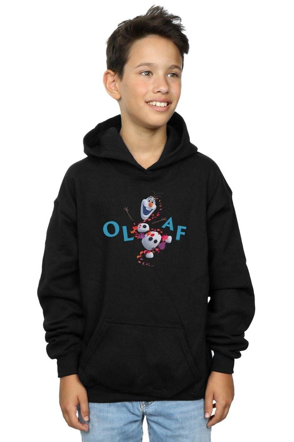 

Толстовка с капюшоном Frozen 2 Olaf Leaf Jump Disney, черный