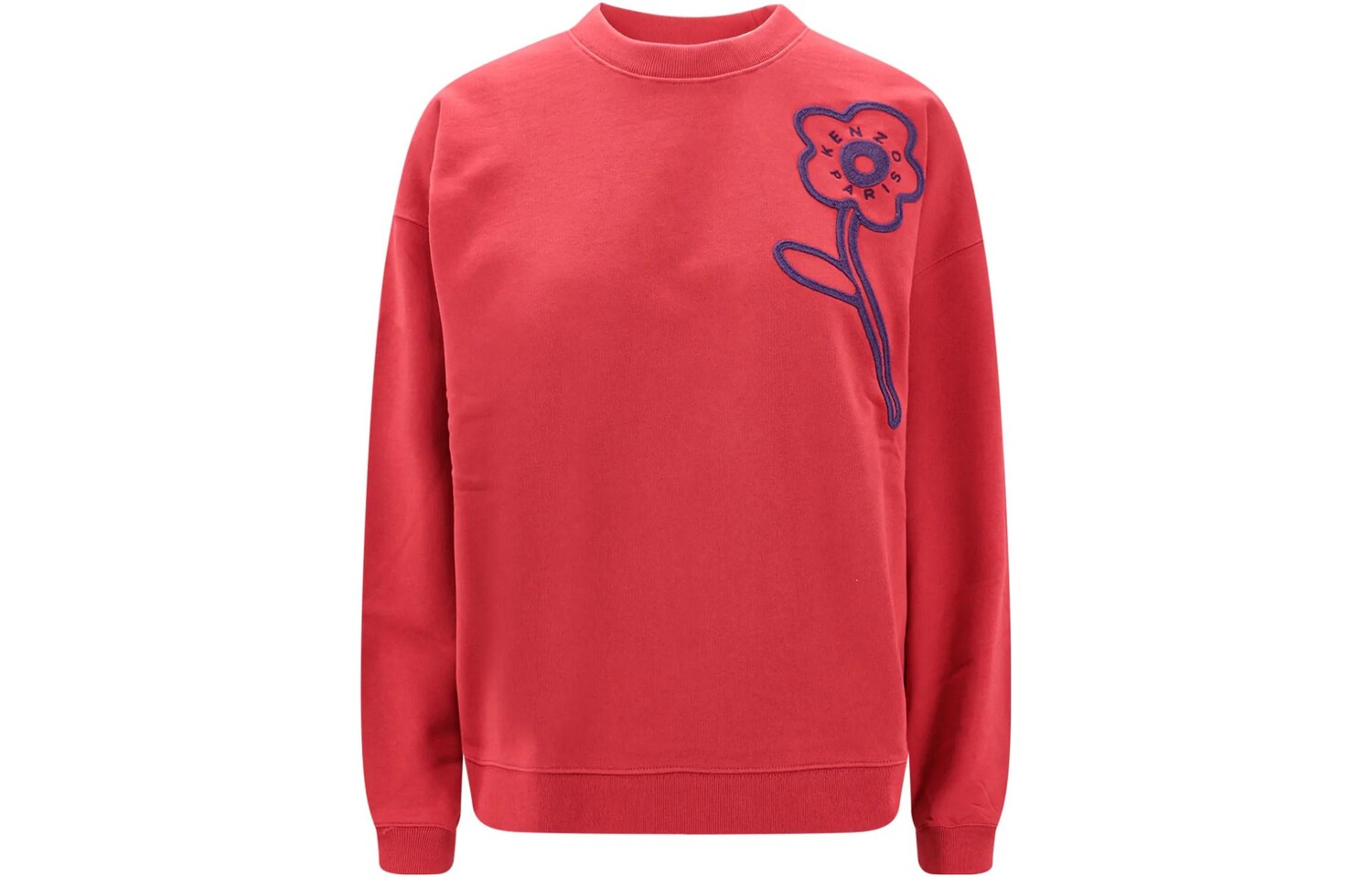 

Толстовка женская Kenzo с цветком, красный