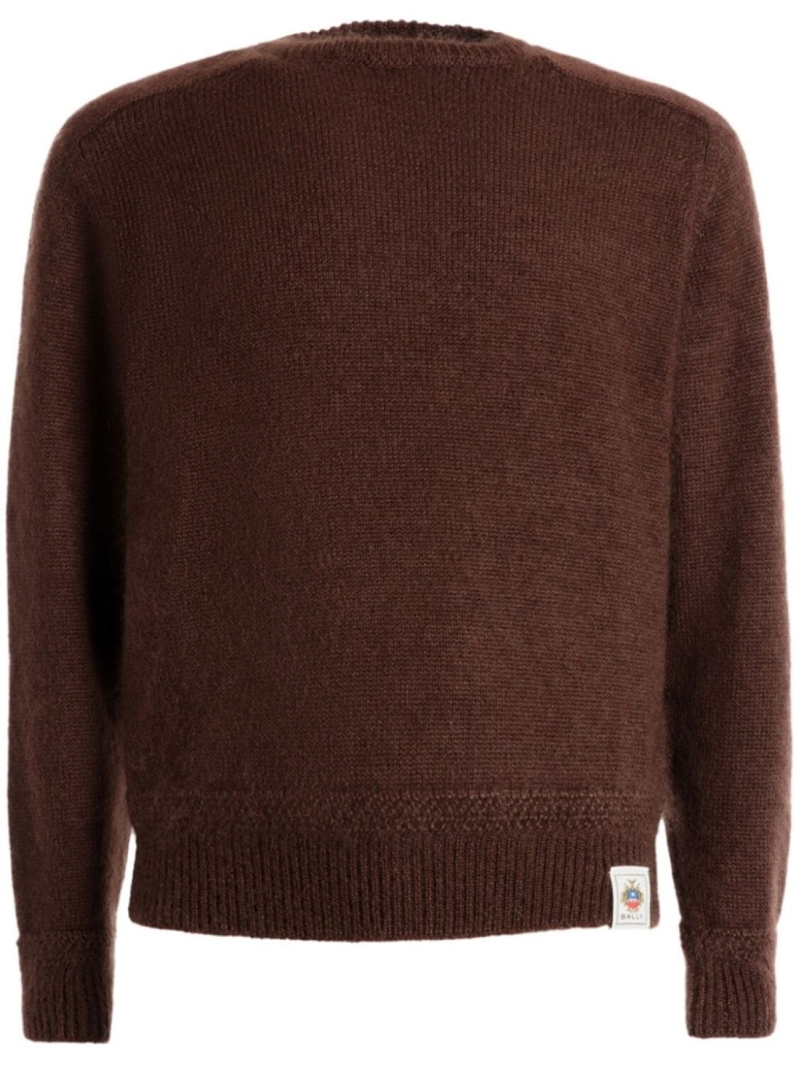 

Bally джемпер с круглым вырезом, коричневый