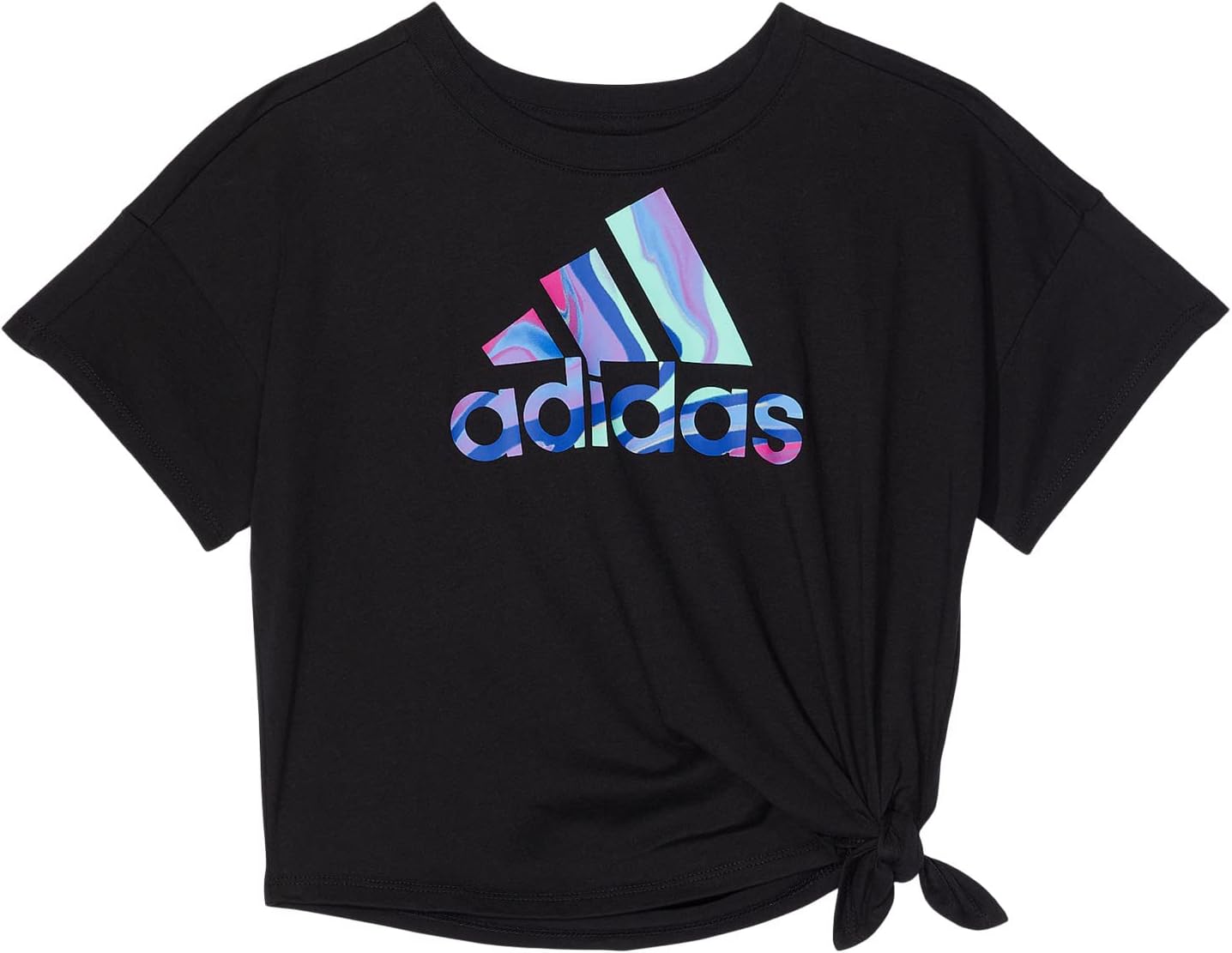 

Футболка Adidas Loose Fit Tie Front Tee, черный