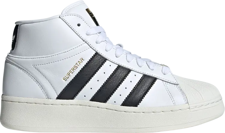

Кроссовки Superstar XLG Mid 'White Black', белый, Серый, Кроссовки Superstar XLG Mid 'White Black', белый