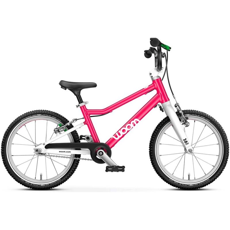 

Детский велосипед Woom Go 3 16", ярко-розовый