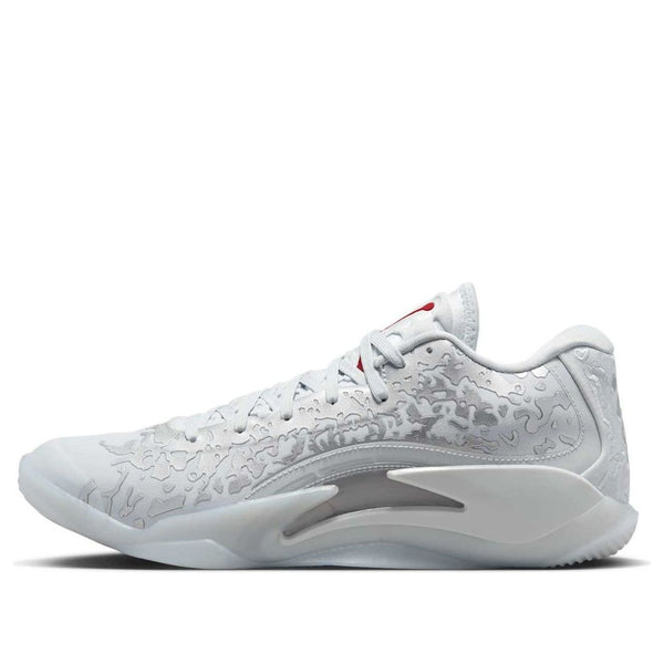 

Кроссовки zion 3 pf 'pure platinum metallic silver' Air Jordan, мультиколор