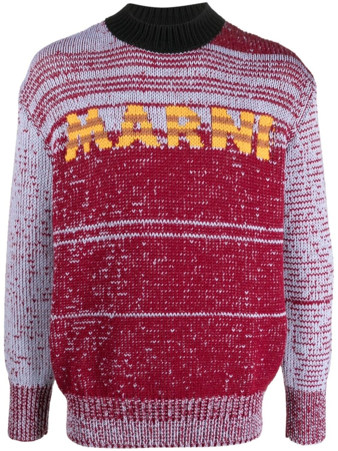 

Marni свитер из вирджинской шерсти с логотипом, синий