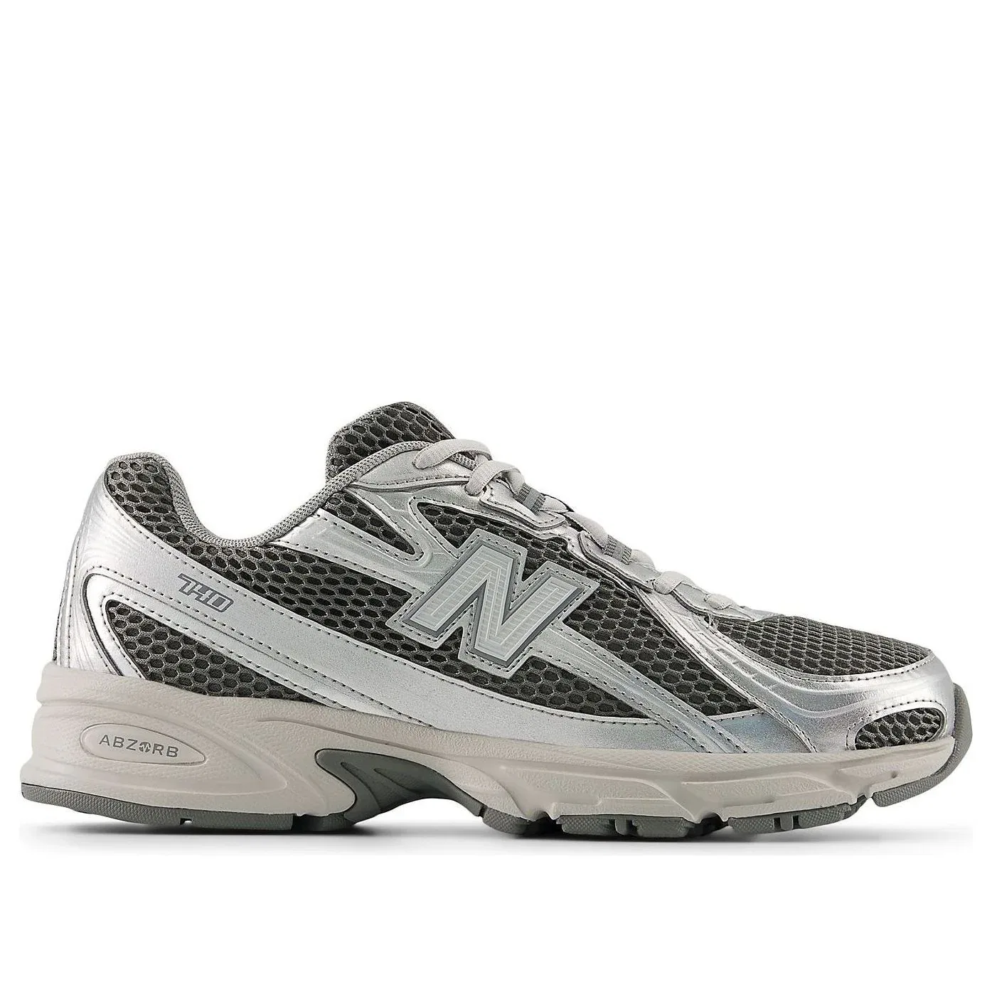 Кроссовки New Balance 740 'Grey Metallic Silver' U74096I, серый — фото 2