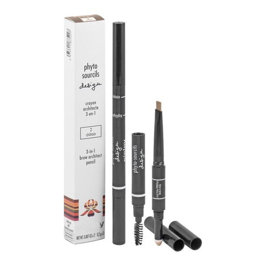 

Карандаш для бровей Chatain, 2x0,2 г Sisley, Phyto-Sourcils Design