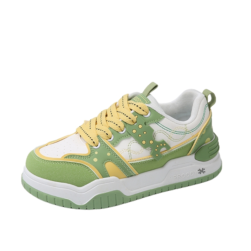 

Детские скейтерские кроссовки для подростков YUZHAOLIN, зеленый