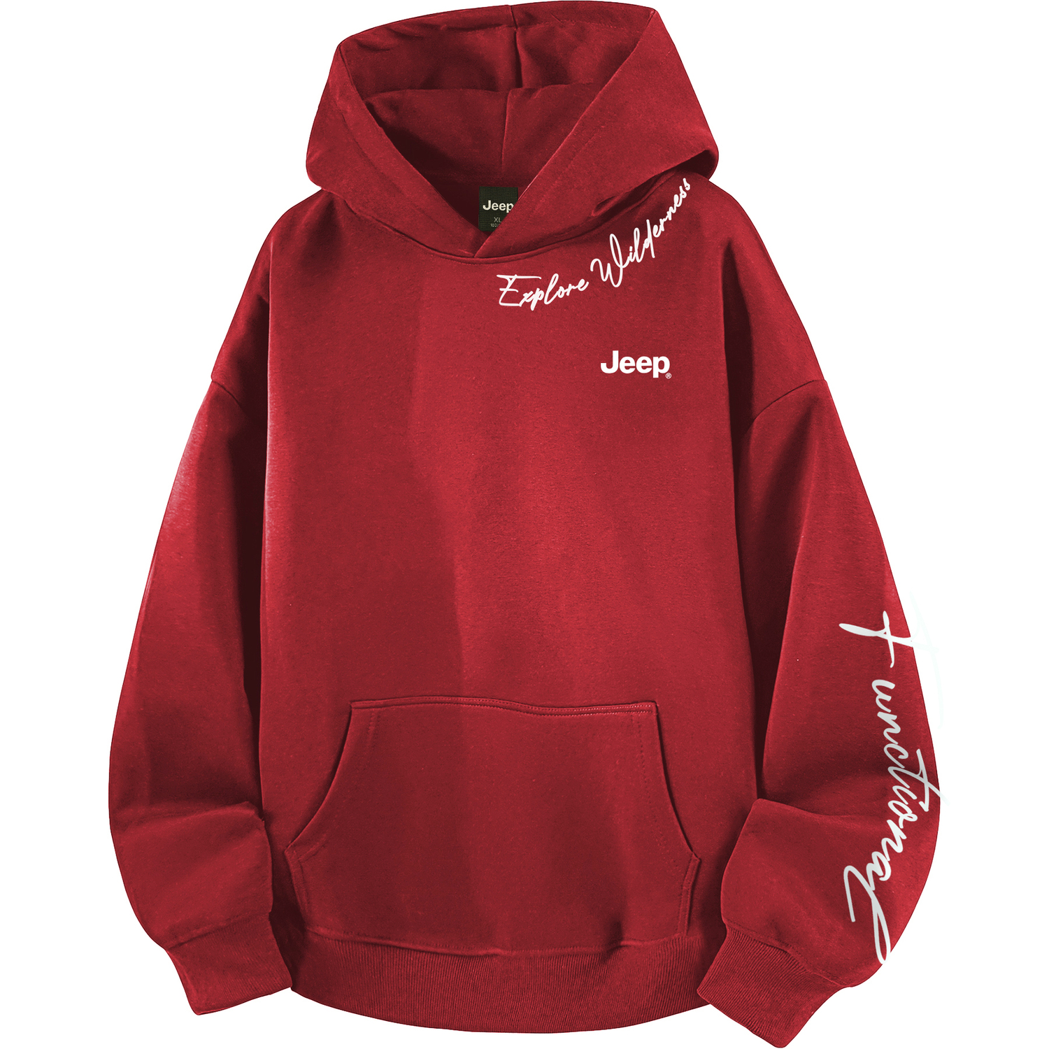 

Свитшот для верховой езды Casual Collection Unisex Jeep, burgundy (fleece-lined)