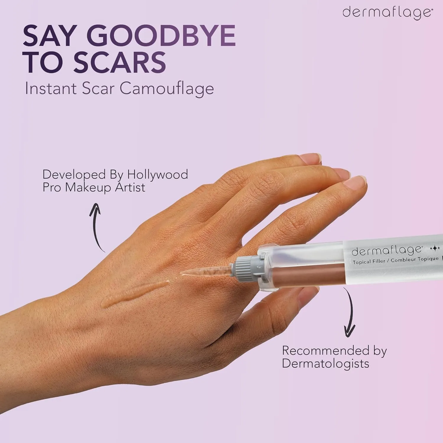 Набор для филлера Dermaflage для заполнения рубцов, 4 аппликатора., Deep — фото 4