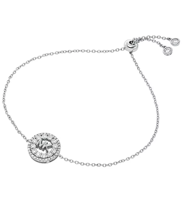 

Браслет-Слайдер из стерлингового серебра с логотипом Michael Kors, silver