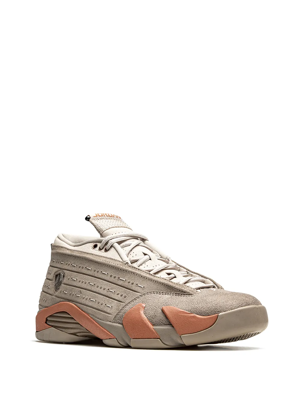 Кроссовки Air  14 Retro Low Clot Terracotta Jordan, серый — фото 2