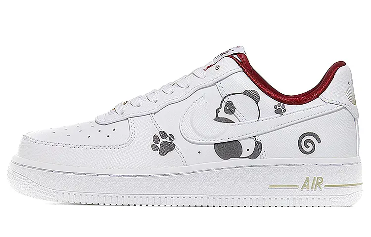 

Кроссовки Nike Air Force 1 Skateboard Shoes Women's Low-Top White Black, Белый, Кроссовки Nike Air Force 1 Skateboard Shoes Women's Low-Top White Black