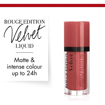 Жидкая матовая помада Bourjois Rouge Edition Velvet, оттенок Beau Brun — фото 3
