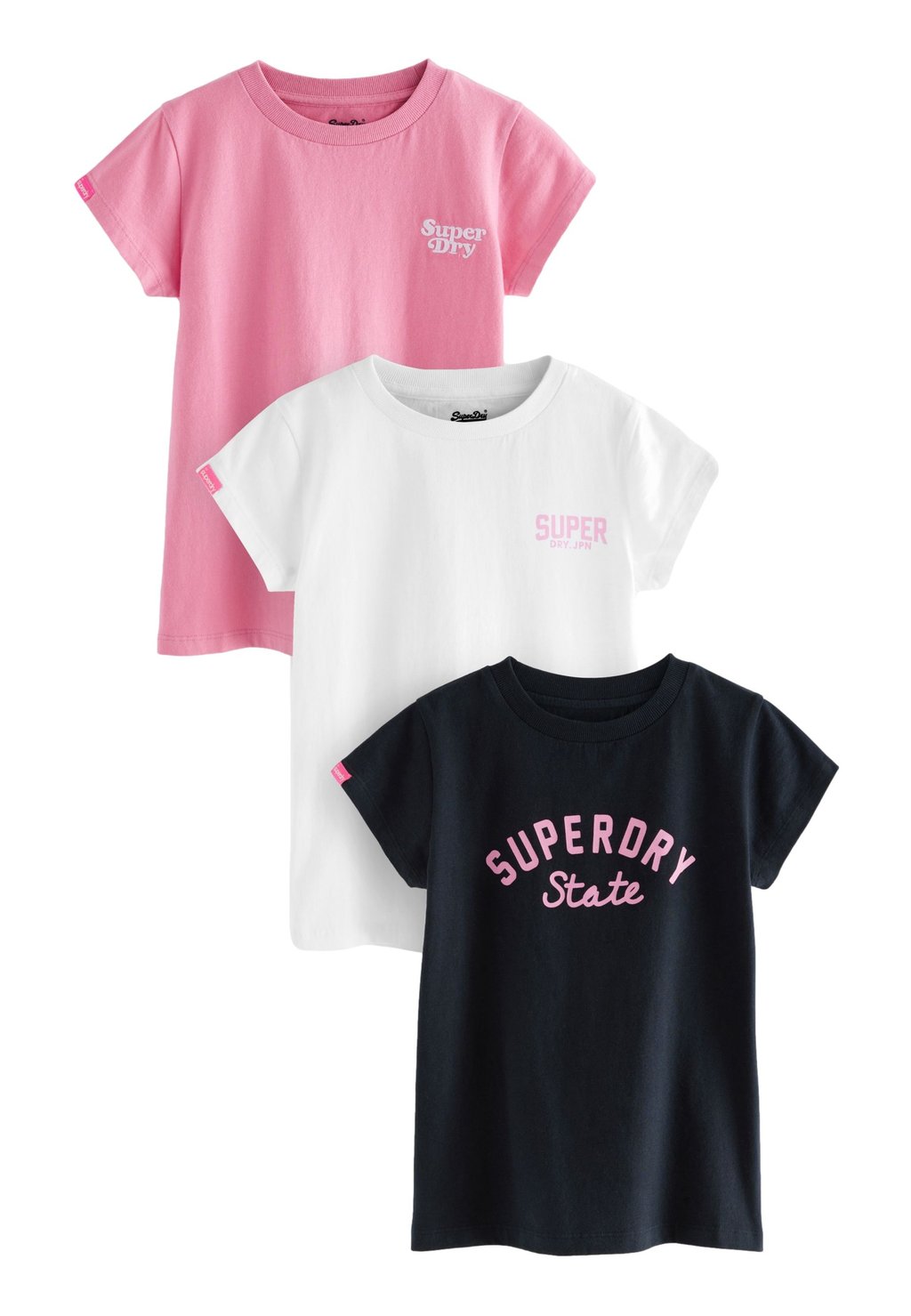 

Футболка с принтом ESSENTIALS 2 PACK Superdry, синий