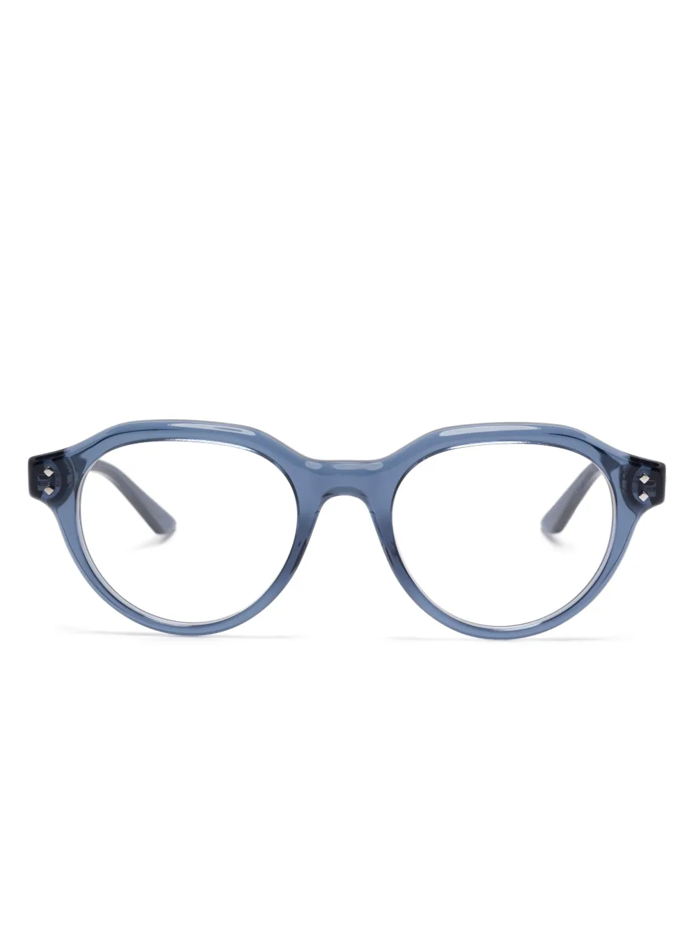 

Очки в круглой оправе Gucci Eyewear, синий