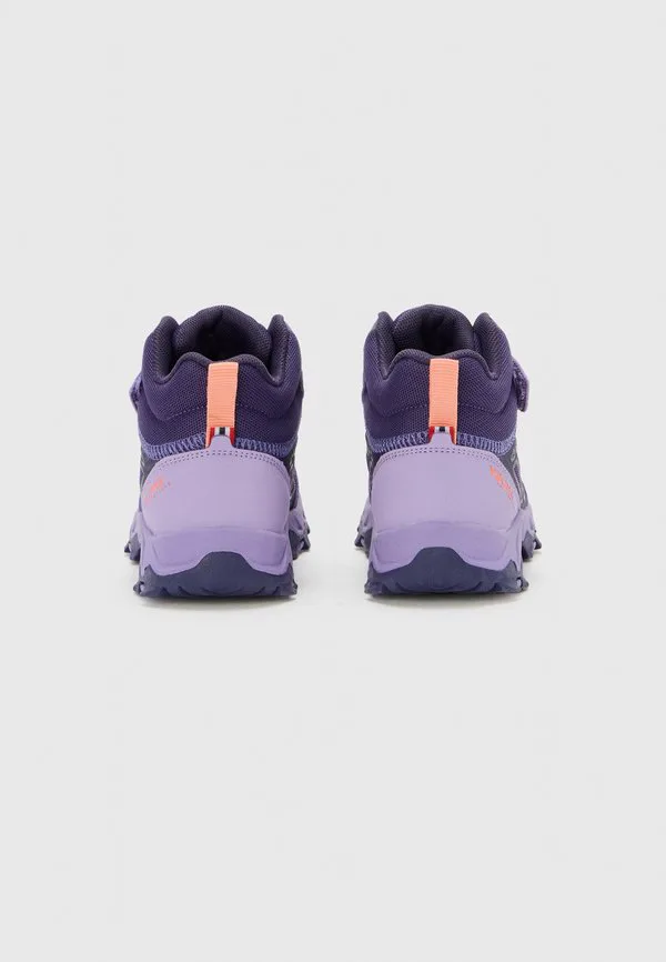 Водонепроницаемые кроссовки track mid 2v с высоким верхом Viking, Aubergine/Lilac — фото 3