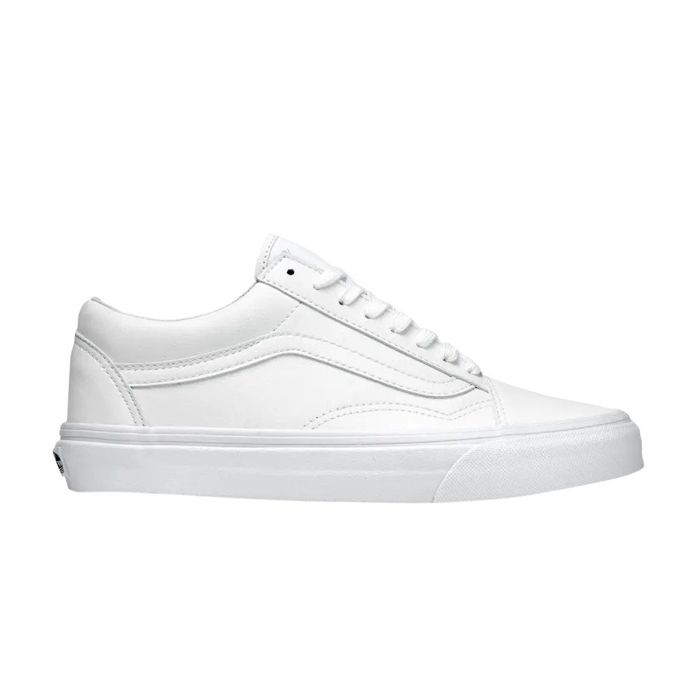 Кроссовки Vans Old Skool Classic Tumble White, белый