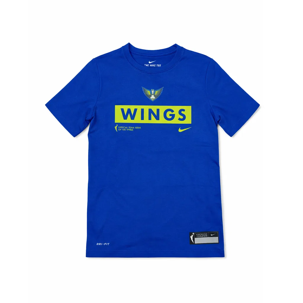 Футболка Grade School с круглым вырезом Nike, Blue
