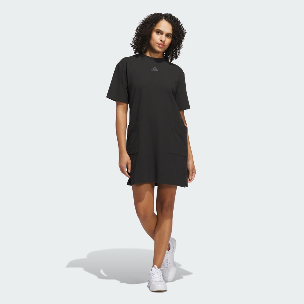 

Платье Adidas Beyond Loose Mock Dress, черный