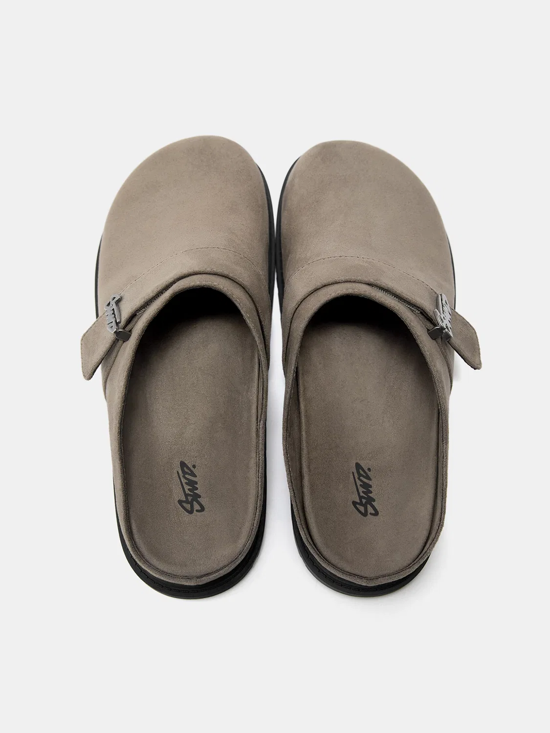 Мюли 'STWD' Pull&Bear, Taupe — фото 4