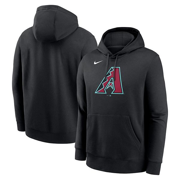 

Мужская черная толстовка с капюшоном Arizona Diamondbacks Nike