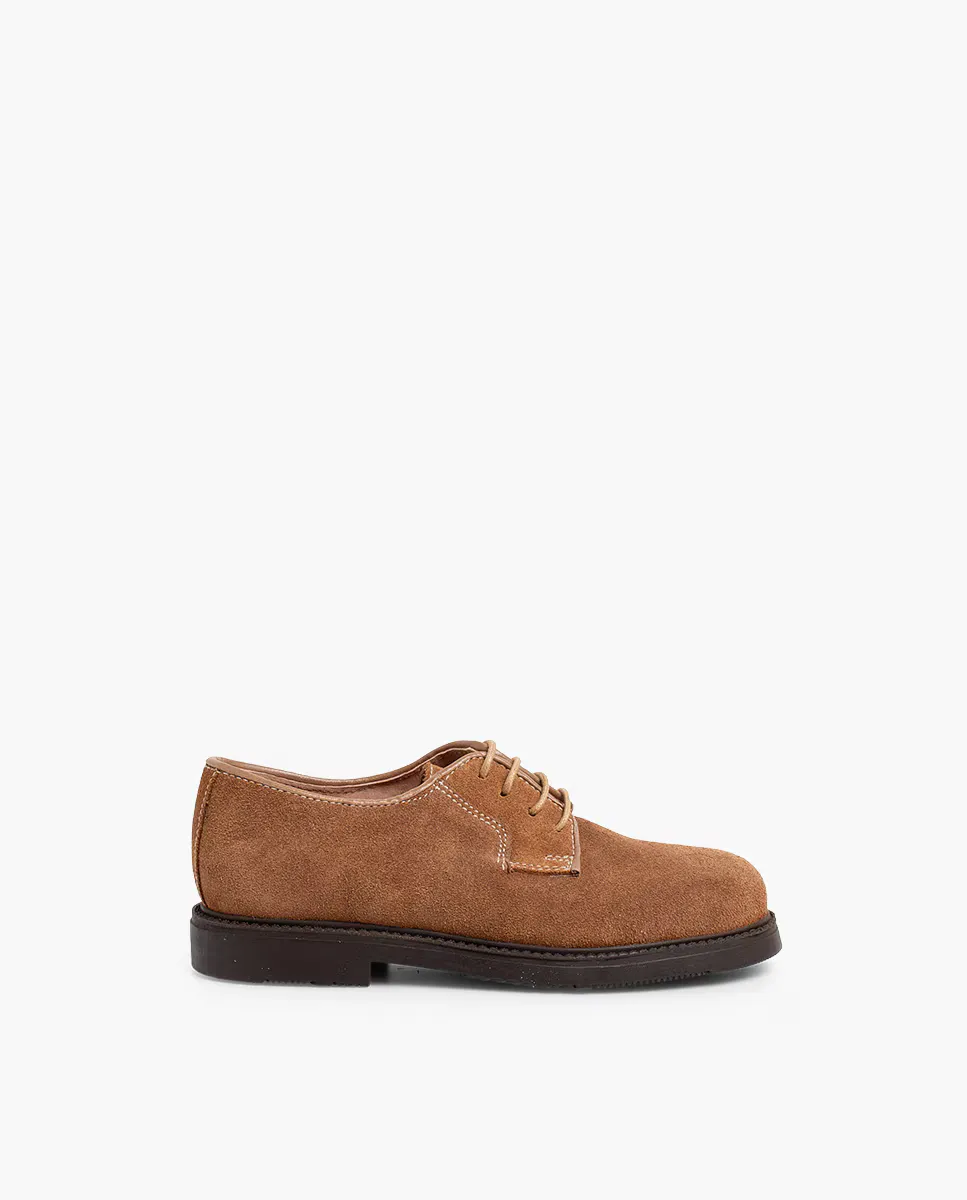 

Туфли на шнуровке и детские брюки замшевый blucher Pisamonas, цвет Topo