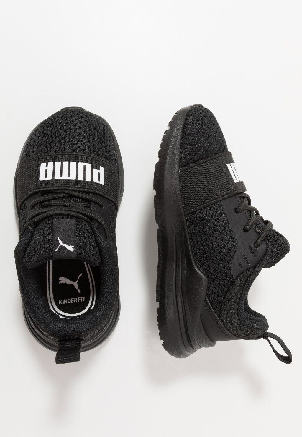 

Кроссовки нейтрального цвета Wired Run Unisex Puma, черный