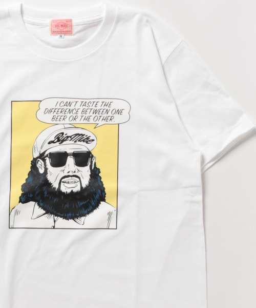 

Футболка с коротким рукавом, комикс BIG MIKE, белый