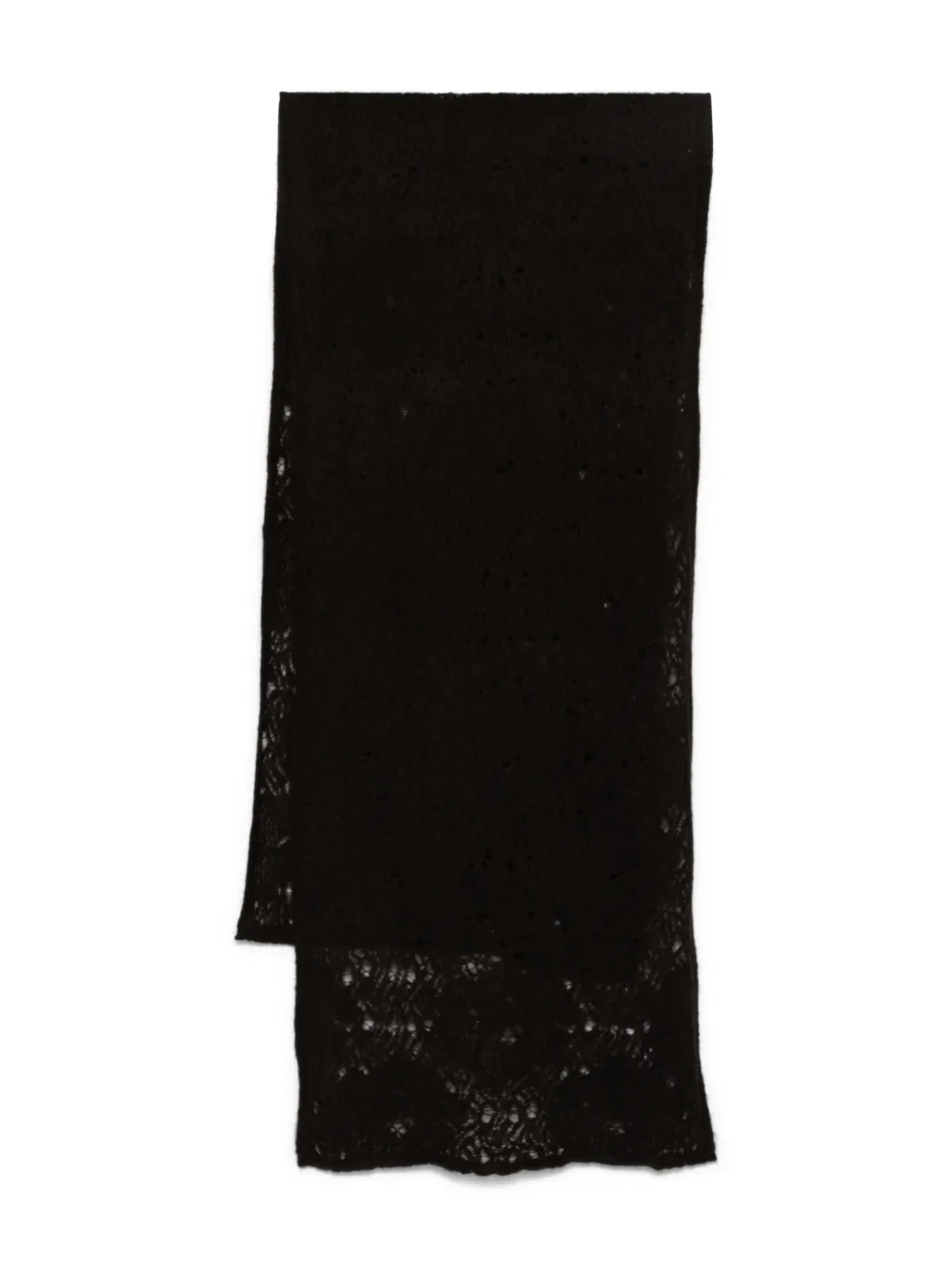 

Шерстяной шарф D.Exterior, черный