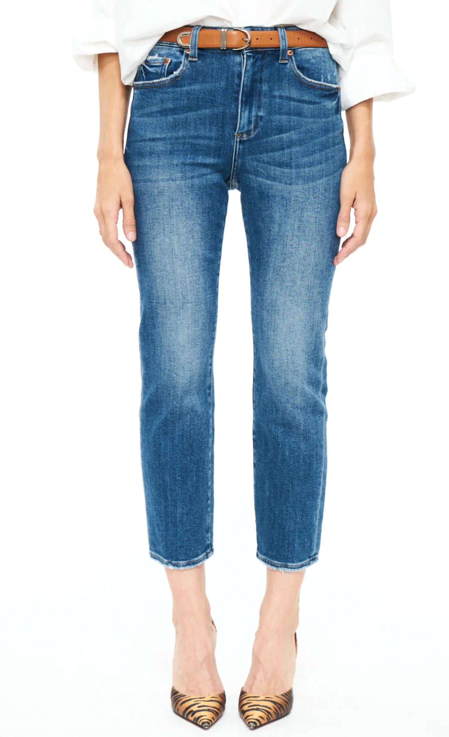 

Джинсы-сигареты Monroe High Rise Slim Indio PISTOLA