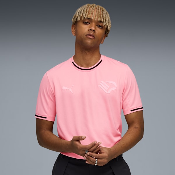 

Мужская футбольная майка Palermo Fc 25/26 Home Replica Puma, розовый