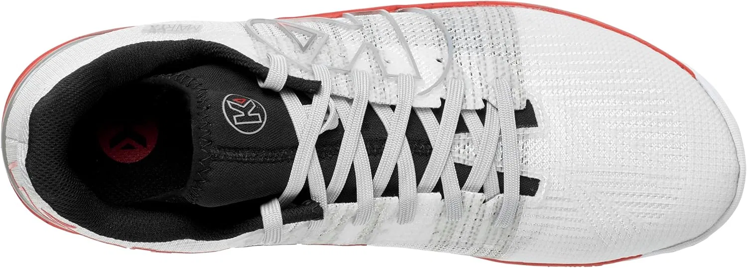 Кроссовки для гандбола Kempa Unisex Attack One 2.0, White Red — фото 4