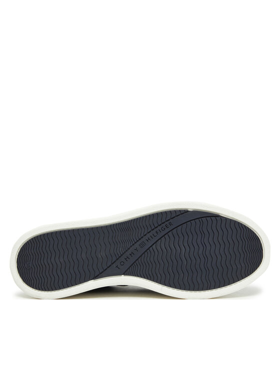 Кроссовки Modern Court Sneaker Nubuck FW0FW08462 Tommy Hilfiger, синий — фото 4