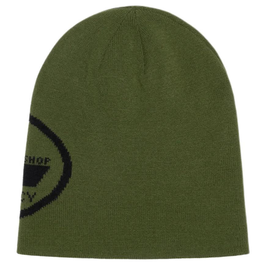 

Stussy Акриловая вязаная шапка унисекс разноцветная, Green