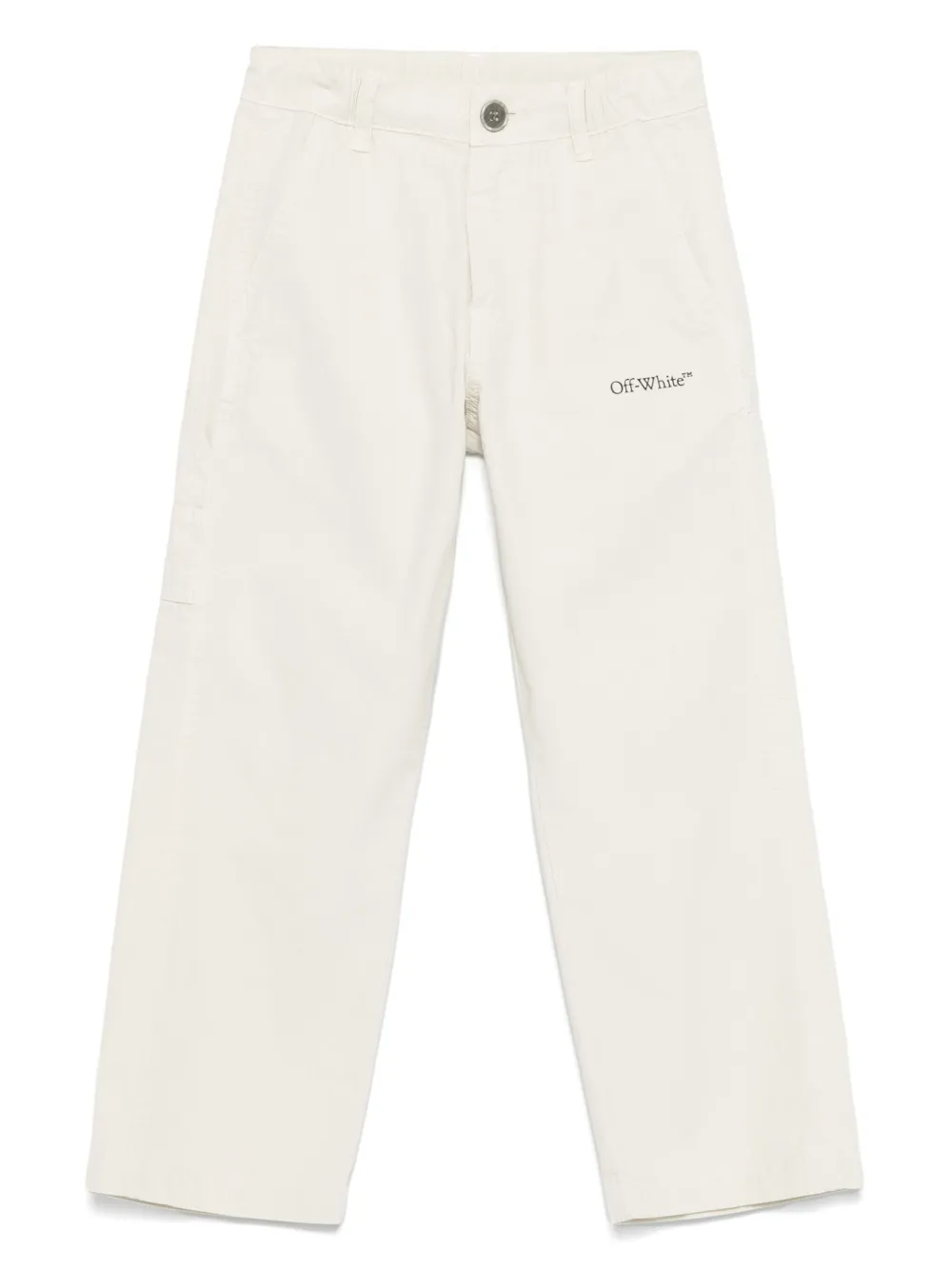 

Брюки с логотипом OFF-WHITE KIDS, нейтральный