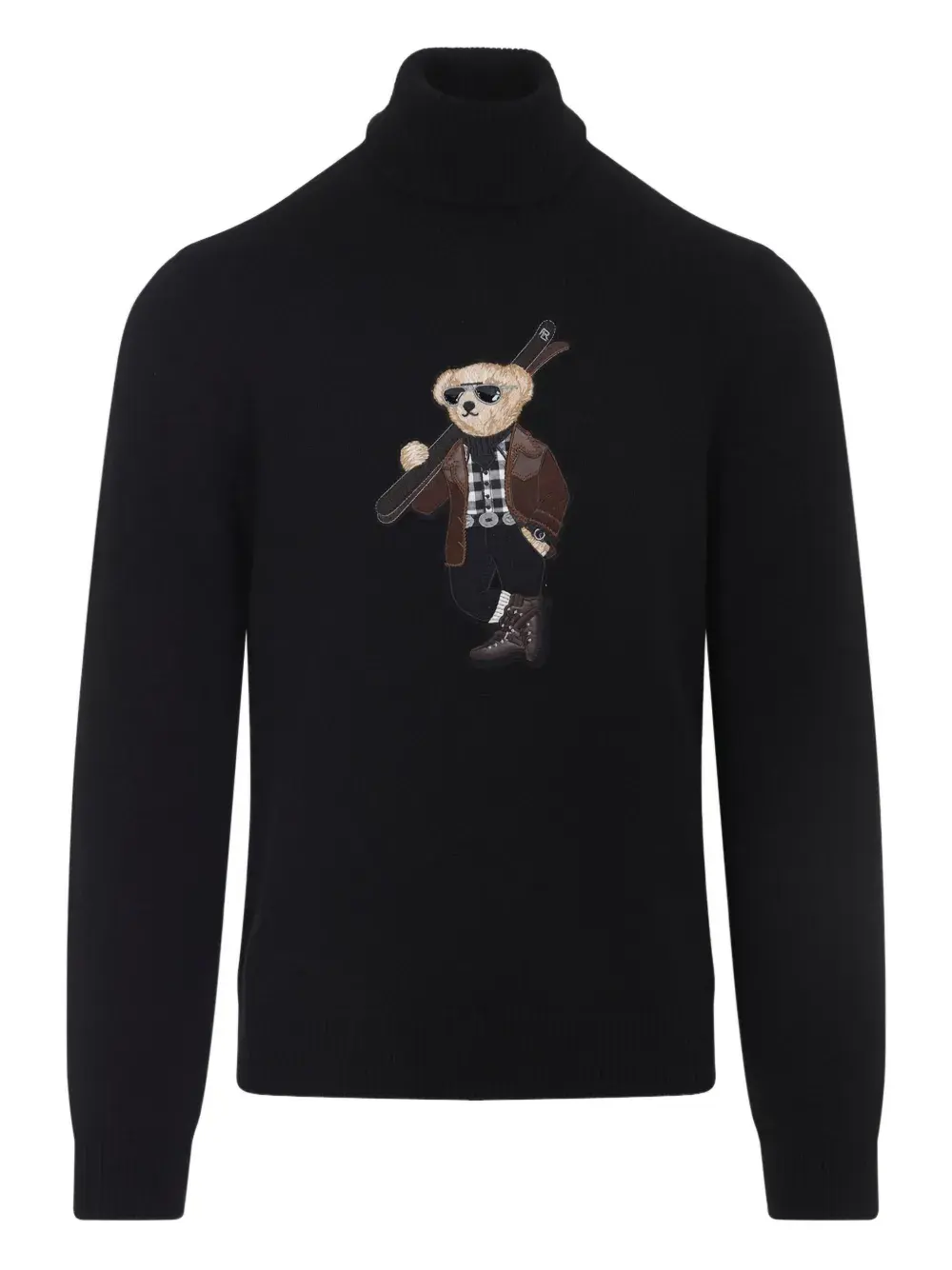 

Свитер с высоким воротником Ralph Lauren Purple Label, черный