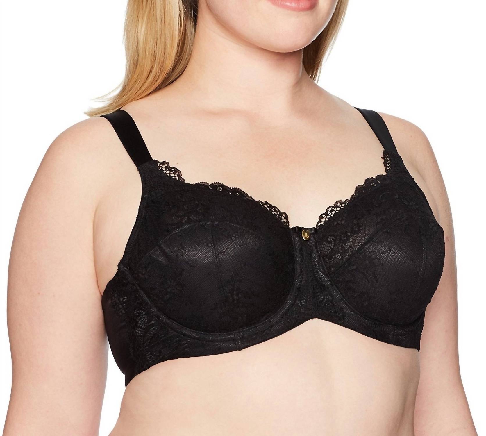 

Бюстгальтер Everyday Glamour Unlined черного цвета Curvy Couture