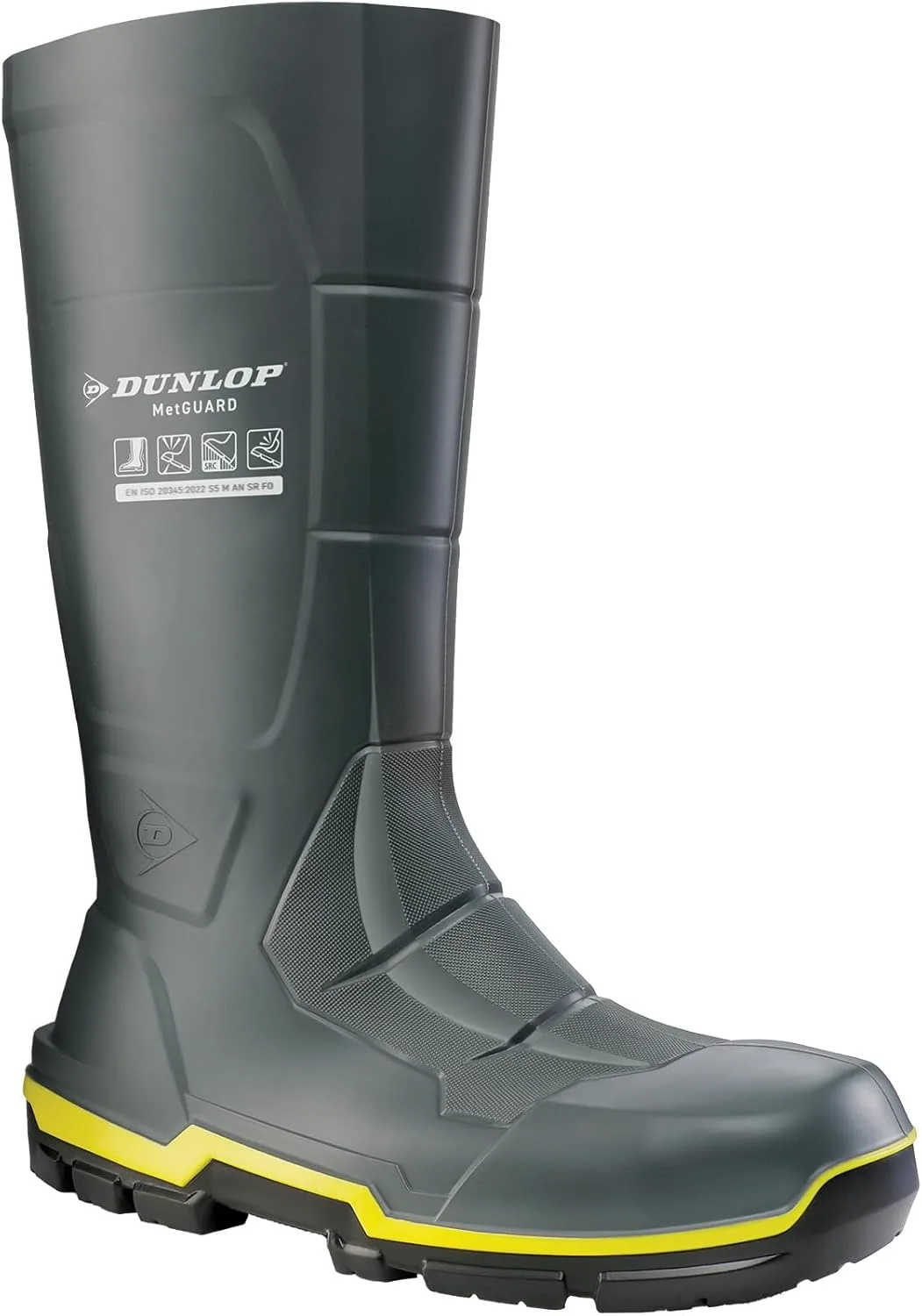 Защитные ботинки DUNLOP Metguard унисекс, темно-серый — фото 2