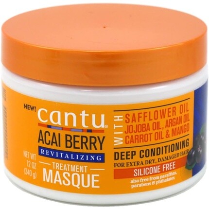 

Маска Acai Berry Treatment Revitalizing 12 унций Cantu