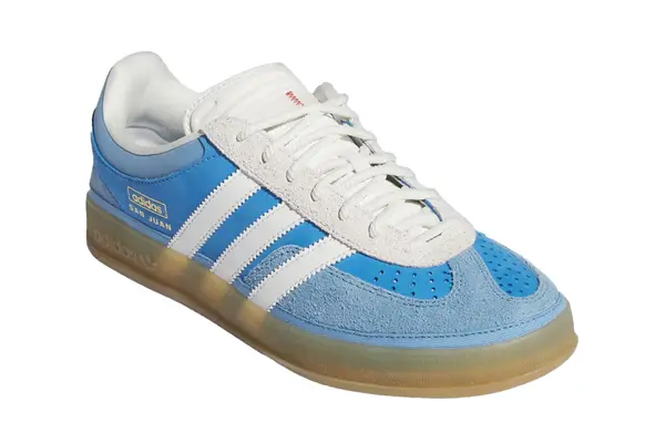 Кроссовки x плохой кролик газель в помещении Adidas, синий — фото 2