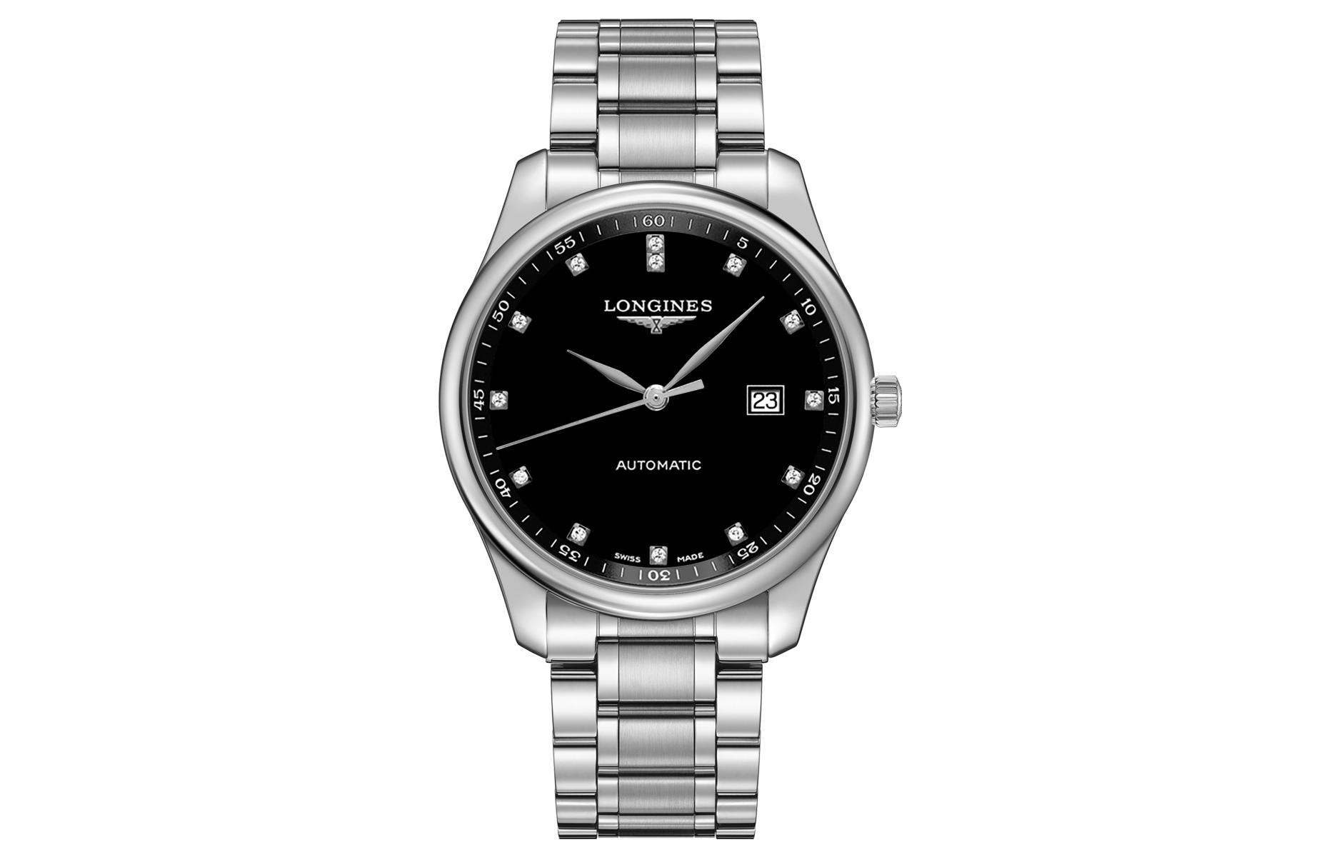 

LONGINES Часы Men's Master Collection Watch, Black Dial