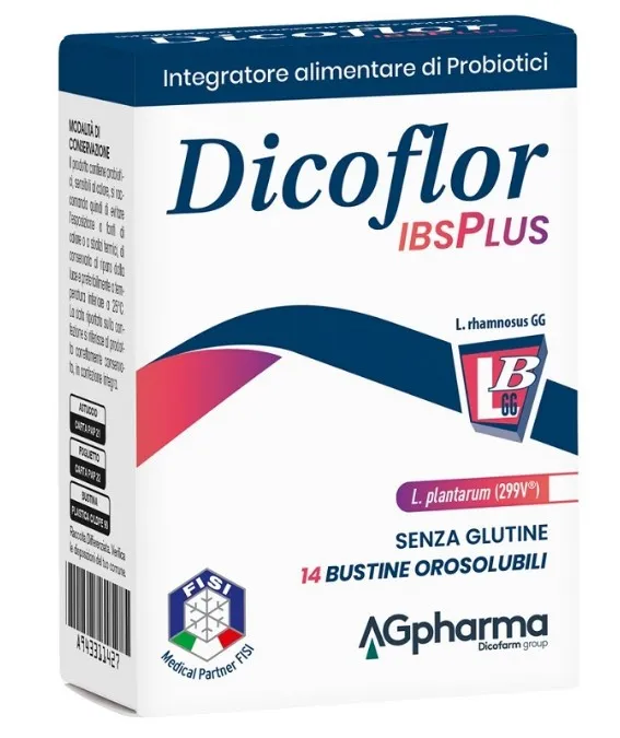 

Dicoflor Ibsplus 14 пакетиков молочнокислые ферменты