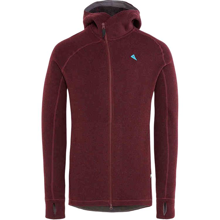 

Мужская флисовая одежда Klattermusen, коричневый красный/красный